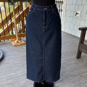 Bluenotes | Long Jean Skirt